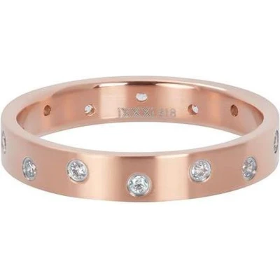 Afbeelding van Zirconia 14 stones crystal iXXXi Vulring 4 mm Matt SALE 18 / Rosé