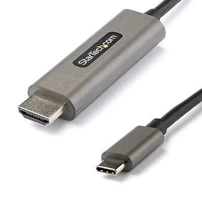 Afbeelding van StarTech.com CDP2HDMM2MH video kabel adapter 2 m HDMI Type A (Standaard) USB C Zwart, Zilver