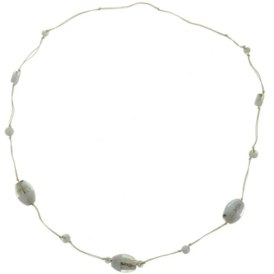 Afbeelding van Behave Lange ketting met glas kralen