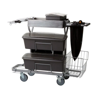 Afbeelding van Vikan Compact PLUS 60 Compacte Schoonmaak trolley