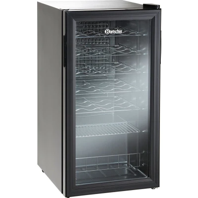 Afbeelding van Bartscher flessen Koelkast 88 liter 28x 750ml Glasdeur 700182G
