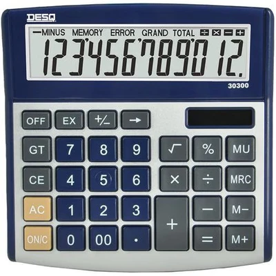 Afbeelding van Rekenmachine 12 cijfers groot MU GT Desk