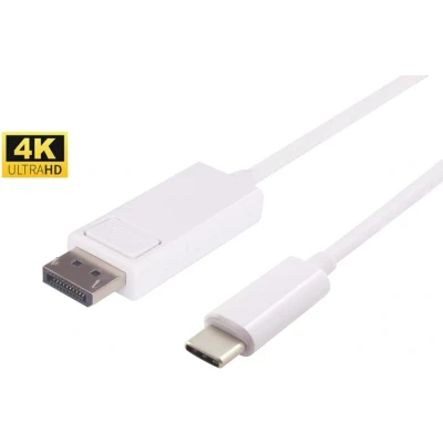 Afbeelding van Microconnect USB3.1CDPB2W video kabel adapter 2 m USB Type C DisplayPort Wit