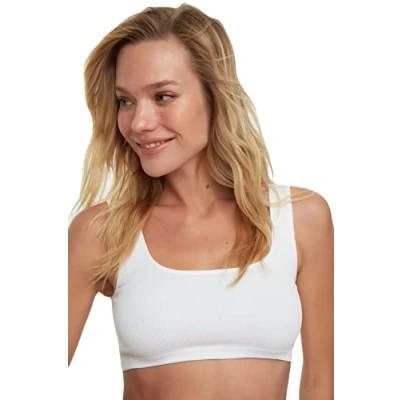Afbeelding van Trendyol THMAW22SU0027 Volwassenen Vrouwen single Wit XS