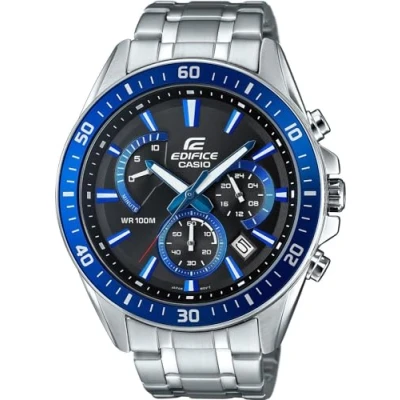 Afbeelding van Casio Edifice EFR 552D 2AVUEF horloge inStock ZilverkleurZwart