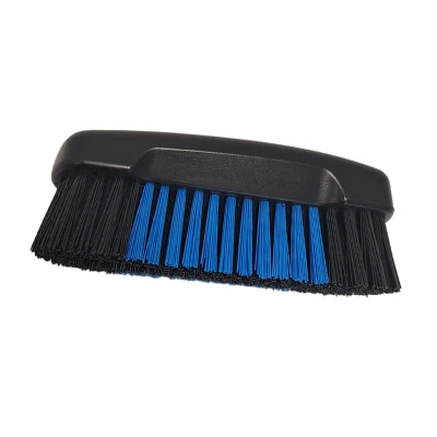 Afbeelding van Nagel en schrobborstel 5 x 12 cm ergonomisch Blauw/Zwart