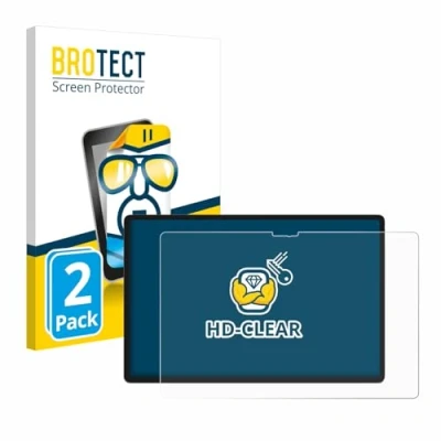 Afbeelding van BROTECT Screenprotector voor Lenovo Yoga Tab Plus 2025 Folie Beschermfolie transparant (2 Stuks)