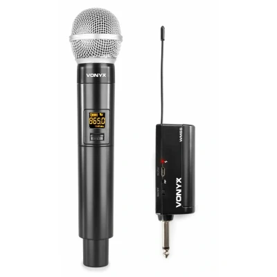 Afbeelding van Vonyx WM55 plug in draadloze microfoon UHF