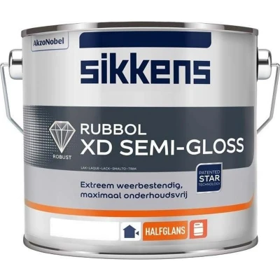 Afbeelding van Sikkens Rubbol XD Semi Gloss 1 liter Houtverf