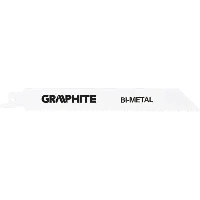 Afbeelding van graphite reciprozagen 150mm voor hout 10 14tpi 2 stuks 57h950