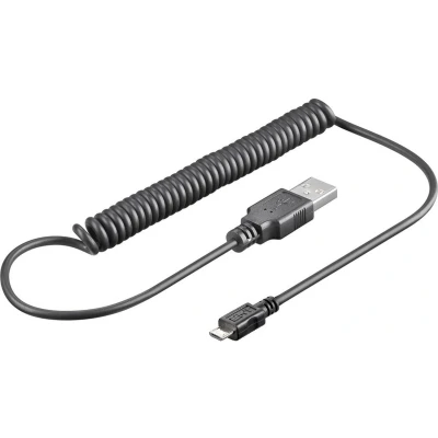 Afbeelding van Gembird CC MUSB2C AMBM 6 1.8m Micro USB 5 pin AM Zwart mobiele telefoonkabel
