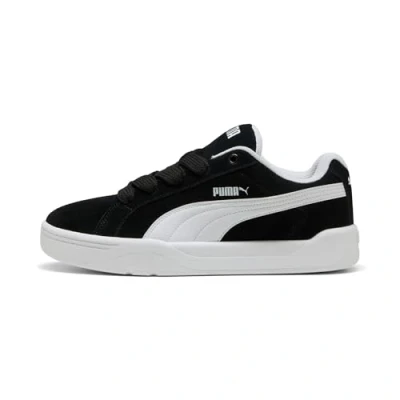 Afbeelding van Puma Park Lifestyle Easy heren sneakers zwart wit Maat 47 Echt leer Uitneembare zool