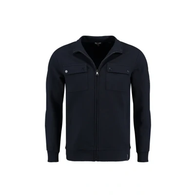 Afbeelding van Key Largo NEW Sweater met rits, Heren, Maat: Small, Navy