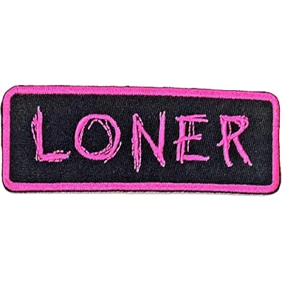Afbeelding van Yungblud Loner Patch Zwart/Roze