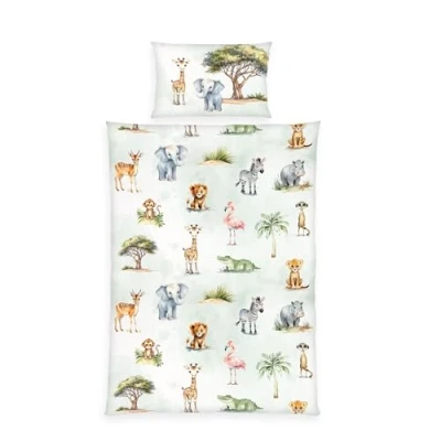Afbeelding van Safari babybest® bedlinnen 100 x 135 cm