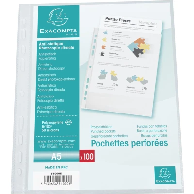 Afbeelding van Geperforeerde showtas Premium Exacompta