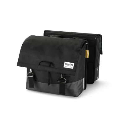 Afbeelding van Urban Proof Gerecycled fietstas double black grey
