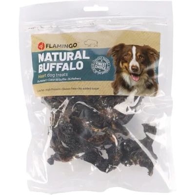 Afbeelding van 200g Flamingo natuurlijke snack buffelhart hondensnacks