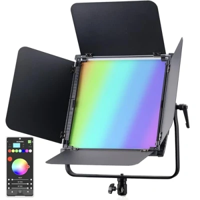 Afbeelding van BRESSER BR 100 RGB LED Light Watt Bi Colorfunctie Bediening mogelijk via App