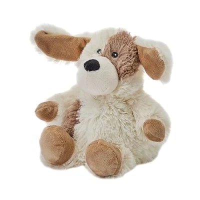 Afbeelding van Warmies Junior Puppy Microwavable Pluche Gewogen Teddy Licht Geparfumeerd Met Gedroogde Franse Lavendel voor Angst en Ontspanning, Magnetronbestendig