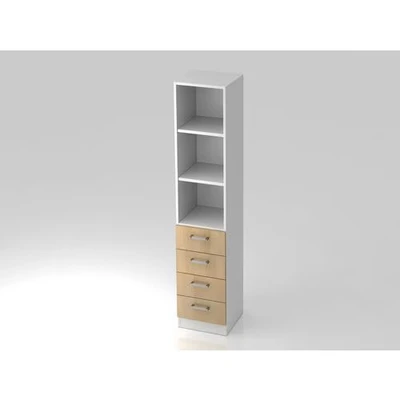 Afbeelding van Wandkast Wit/Eik 40,6 x 42 200,4 cm Signa G 7600 CE