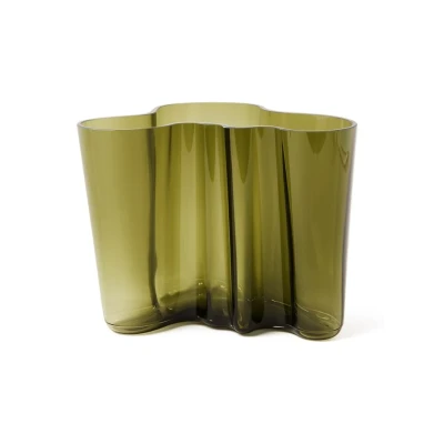 Afbeelding van Iittala Alvar Aalto vaas 16 cm Flessengroen