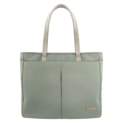 Afbeelding van Uniq Hava Tote Bag Gerecyclede Schoudertas 16.2 Inch Gerecycled Kunststof Laurel Green / Groen