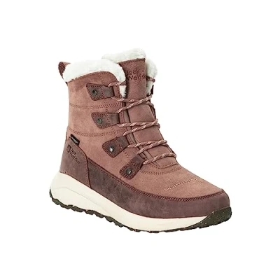 Afbeelding van Jack Wolfskin Dromoventure Texapore HIGH Snowboots, Dames, Maat: 35.5, Afterglow Veloursleer