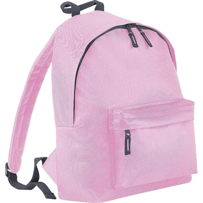 Afbeelding van Bagbase Mode Rugzak / (18 Liter) (Pakket van 2) (Klassiek Roze/Grafiet)