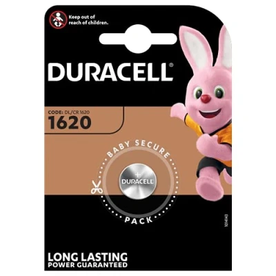 Afbeelding van Duracell CR1620 Lithium knoopcelbatterijen, 3 V, 4 stuks