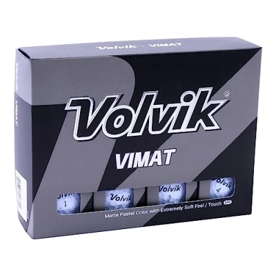 Afbeelding van Volvik Unisex&#039;s Vimat Golfbal, Wit, one size