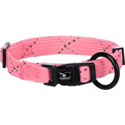 Afbeelding van Flamingo Hondenhalsband Dolly Rose XS 20 35 cm 10 mm met klikgesp en reflecterende strepen