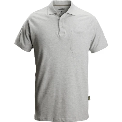 Afbeelding van Snickers 2708 Polo Shirt Gemeleerd Grijs/ XS