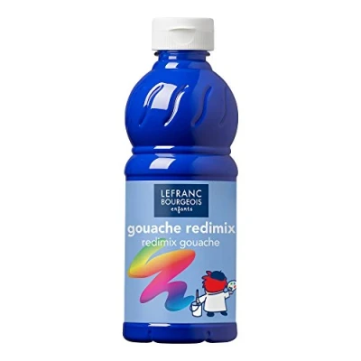 Afbeelding van L&amp;B Plakkaatverf Redimix Cobalt Blue Hue 500ml