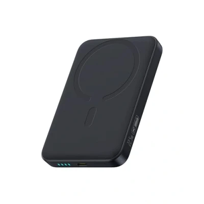 Afbeelding van Baseus Magsafe Power Bank 10000mAh 22,5 W, magnetische powerbank USB C draadloze draagbare oplader voor iPhone 16/15/14 serie, AirPods en meer, zwart