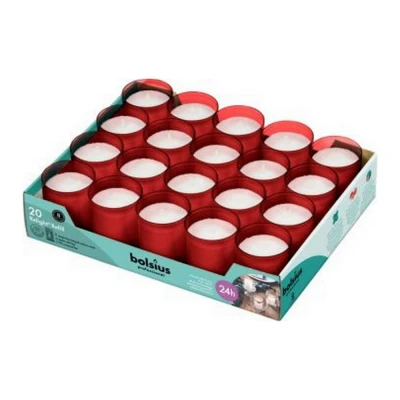 Afbeelding van Bolsius Relight Rood 20stuks