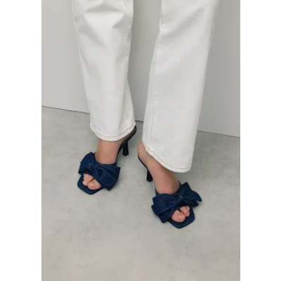 Afbeelding van Sacha Blauwe Sandalen Met Hakken (Maat 40)