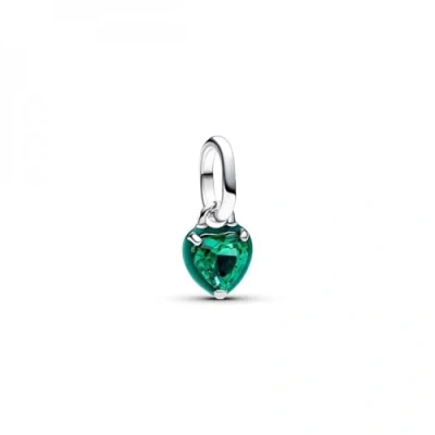 Afbeelding van Pandora ME 793042C03 Green Chakra Heart Dangle Bedel inStock horloge Zilverkleur