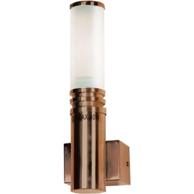 Afbeelding van Wandlamp Inox Antiek + Lp 40W G9 Ip44