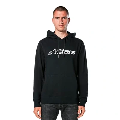Afbeelding van Alpinestars Blaze V3 Hoodie, zwart wit, afmeting M voor man