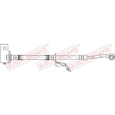 Afbeelding van QUICK BRAKE 58.877X Remslang 440 M10x1