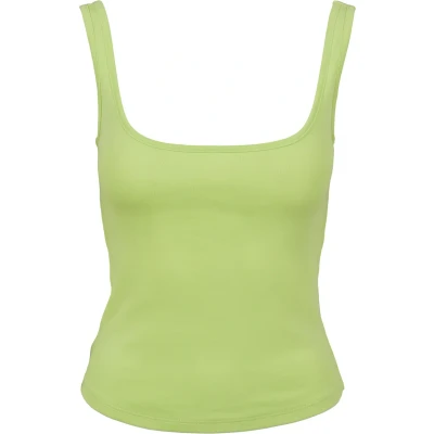 Afbeelding van Urban Classics WIDE NECK Top, Dames, Maat: XS, Electriclime