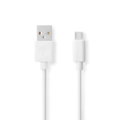 Afbeelding van Samsung oplaadkabel Micro USB 2.0 1 meter (100% koper, Wit)