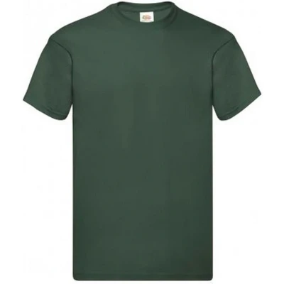 Afbeelding van Fruit Of The Loom Heren Originele T shirt korte mouwen (Bottle Groen)