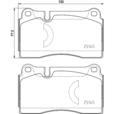 Afbeelding van Brembo Remblokset P 85 159