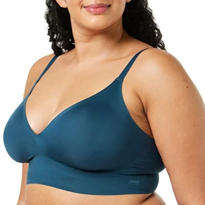 Afbeelding van Sloggi Body Adapt Bralette BH voor dames, wit lichte combinatie, M/L