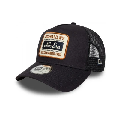 Afbeelding van New Era Patch Navy 9FORTY A Frame Trucker Adjustable Cap
