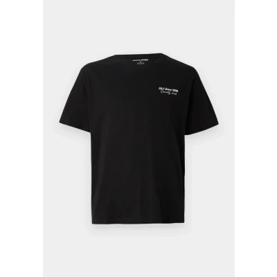 Afbeelding van Jack &amp; Jones Jjninety TEE CREW NECK Tshirt print, Heren, Maat: Small, Black