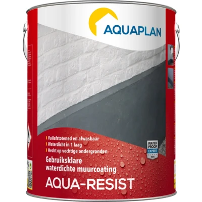 Afbeelding van Aquaplan aqua resist waterdichte muurcoating 4 l