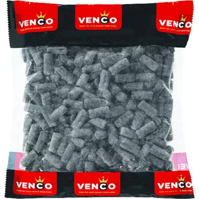 Afbeelding van Venco Schoolkrijt Zwart 1kg